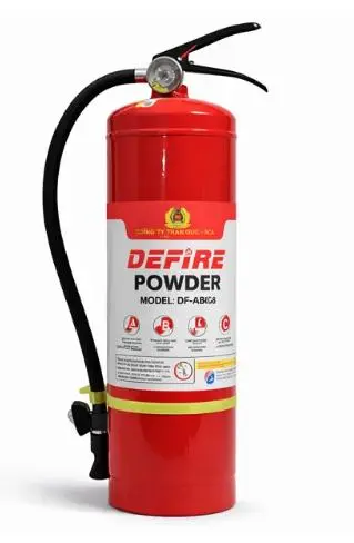 Bình bột chữa cháy DEFIRE 4 kg