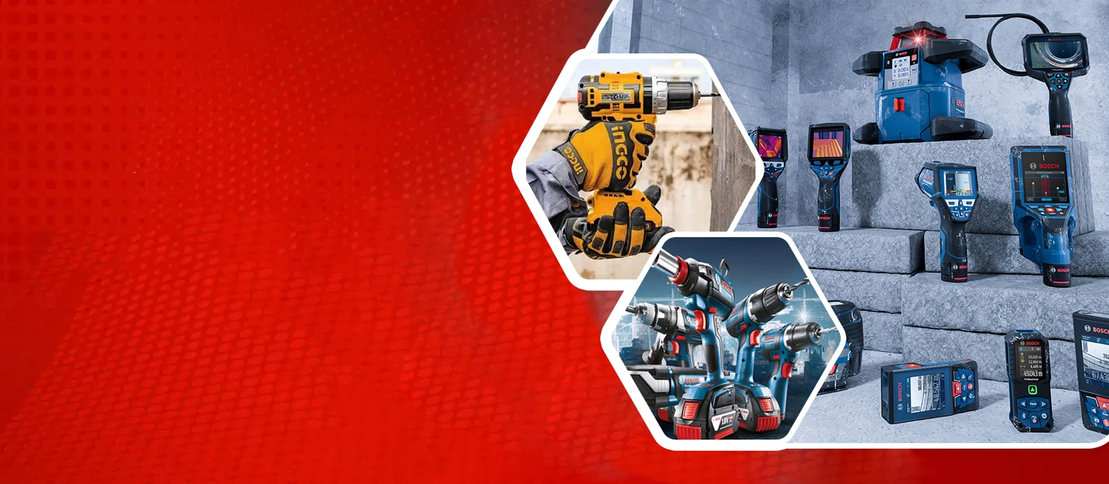 Thiết bị máy móc cầm tay, hàng ngũ kim